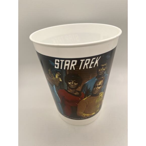 VTG 1991 Lot of 3 Star Trek Next Generation 7-11 7 Eleven Drinking Promo Cups - Picture 4 of 15